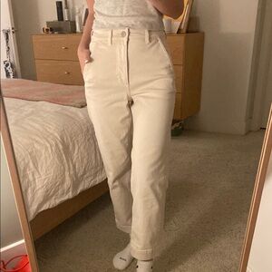 Women's Beige Jeans